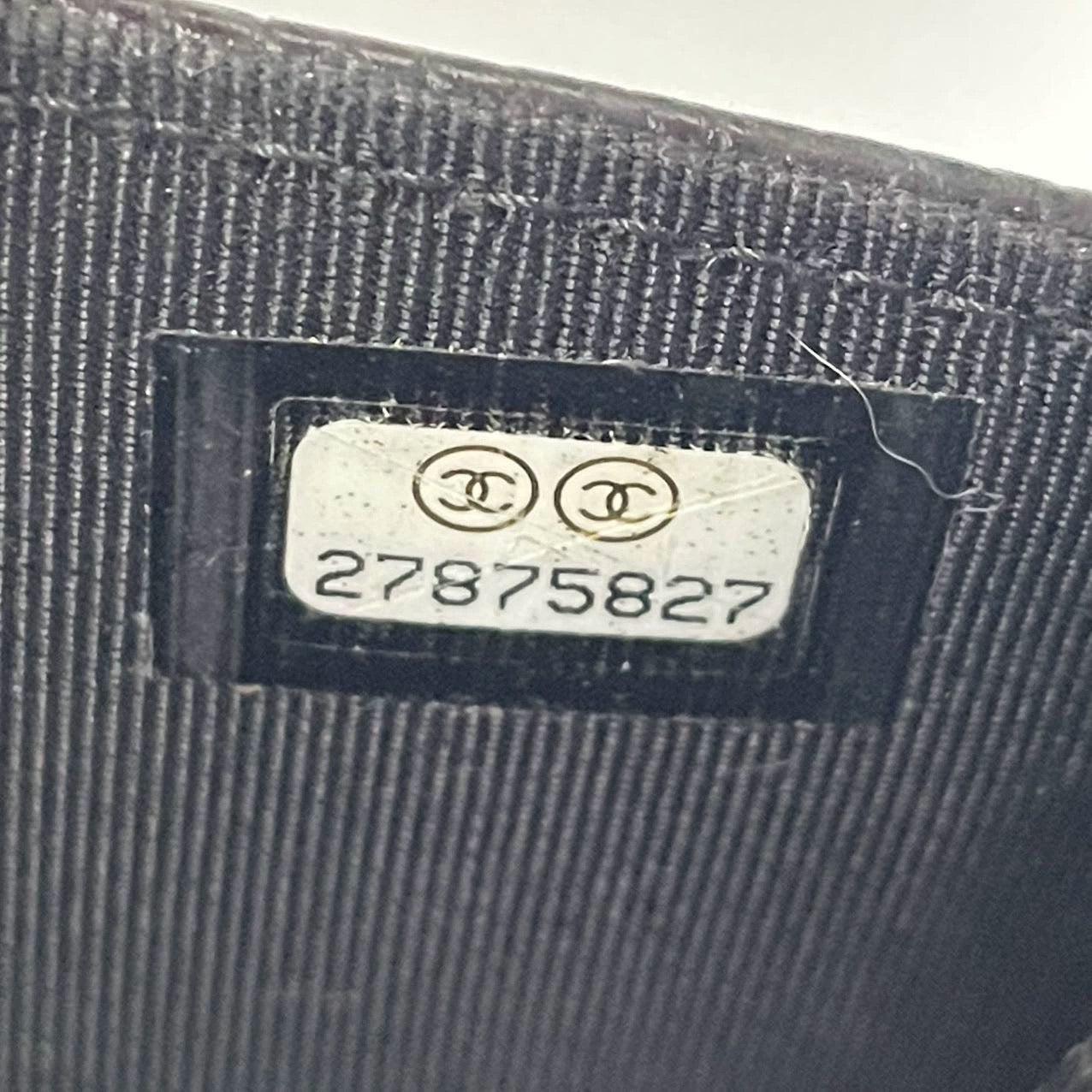 Chanel Wallet on Chain Classic Flap Black Caviar Leather Gold Hardware 2018-19 en vente 15