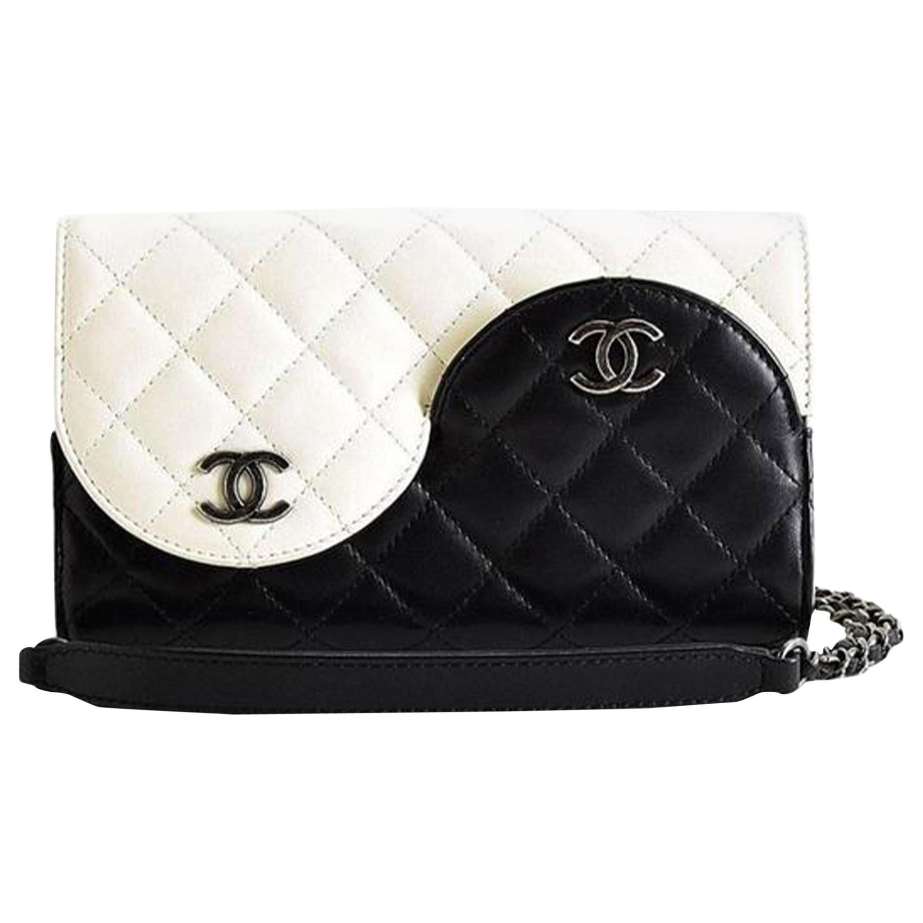 Chanel Wallet on Chain Classic Flap Rare Yin Yang Mini Woc Cross Body Bag