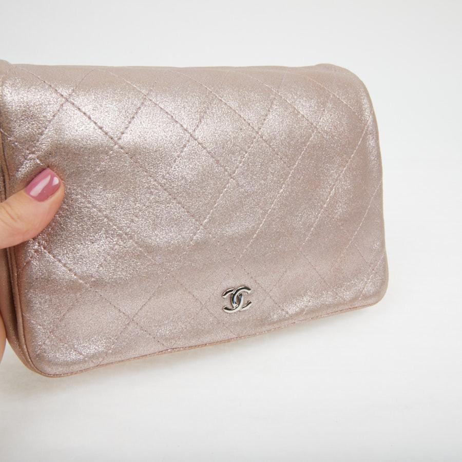 Chanel 'Wallet on Chain' Flap Bag in Pink Leather 1