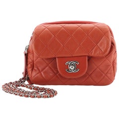 Chanel Wallet On Chain Flap Bag Quilted Calfskin Mini 