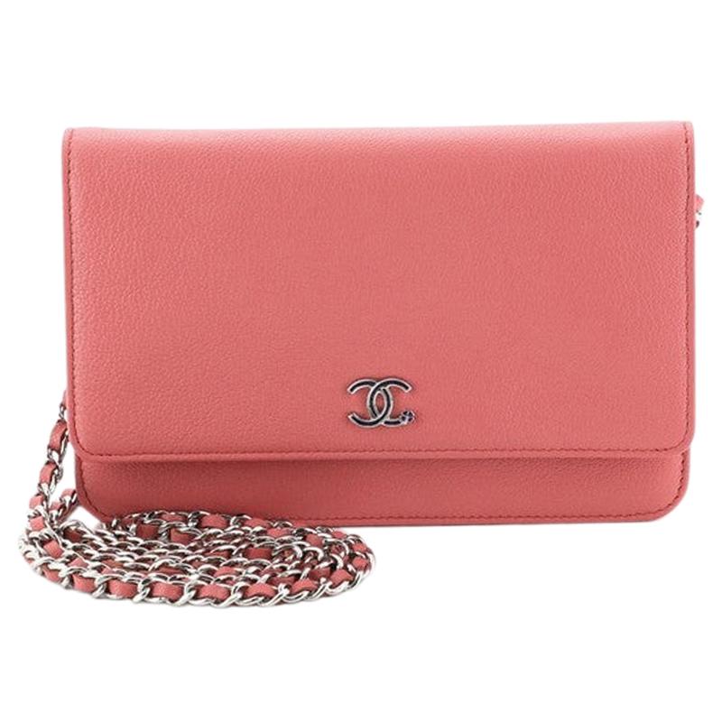 Chanel Wallet on Chain Goatskin at 1stDibs