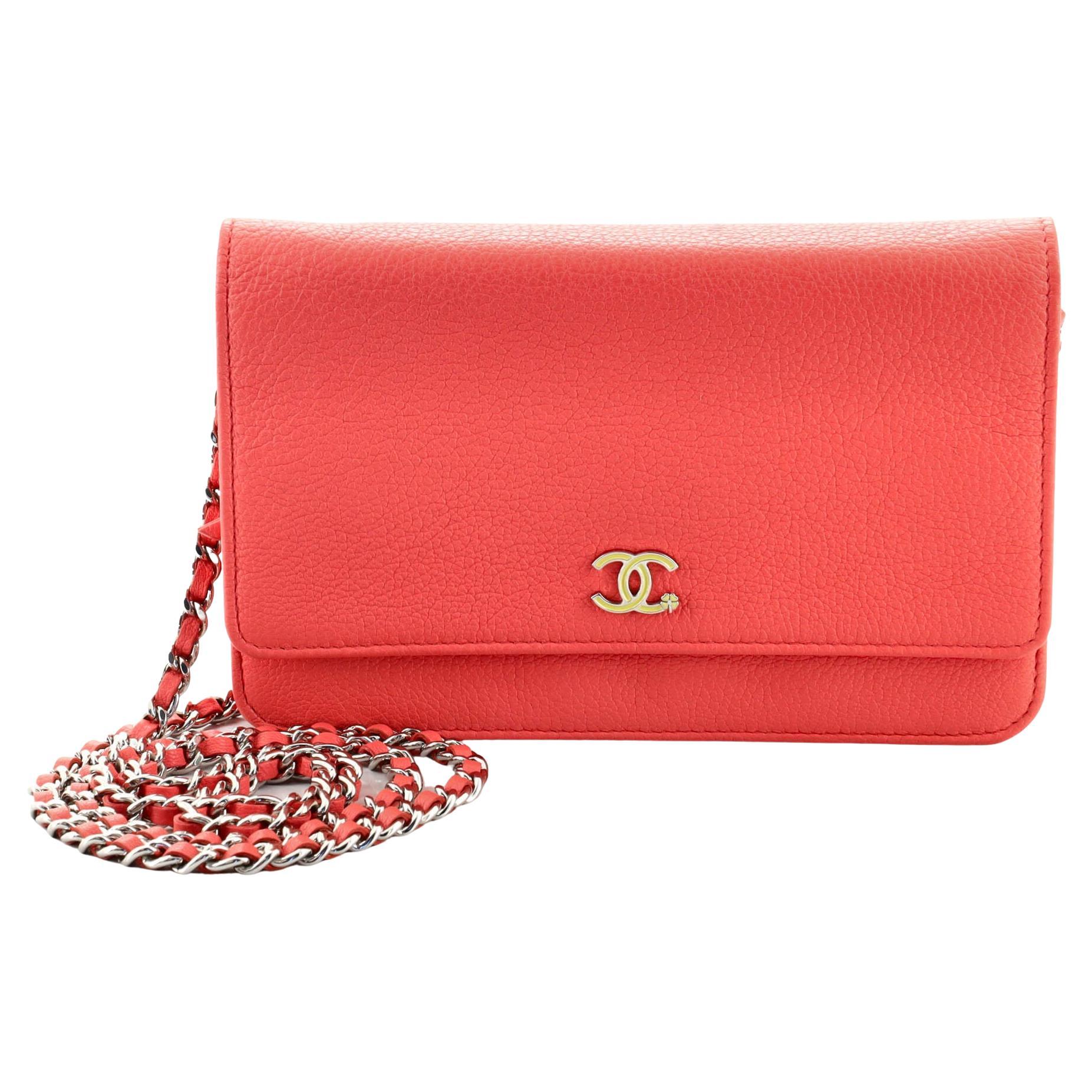 Chanel Filigree Wallet On Chain Quilted Caviar at 1stDibs