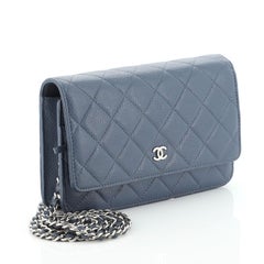 Chanel Wallet on Chain Quilted Caviar