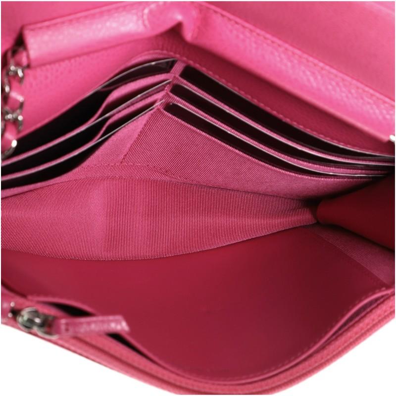 Women's or Men's Chanel Wallet on Chain Quilted Caviar