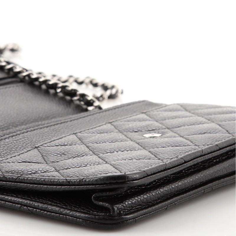 Chanel Wallet on Chain Quilted Caviar 2