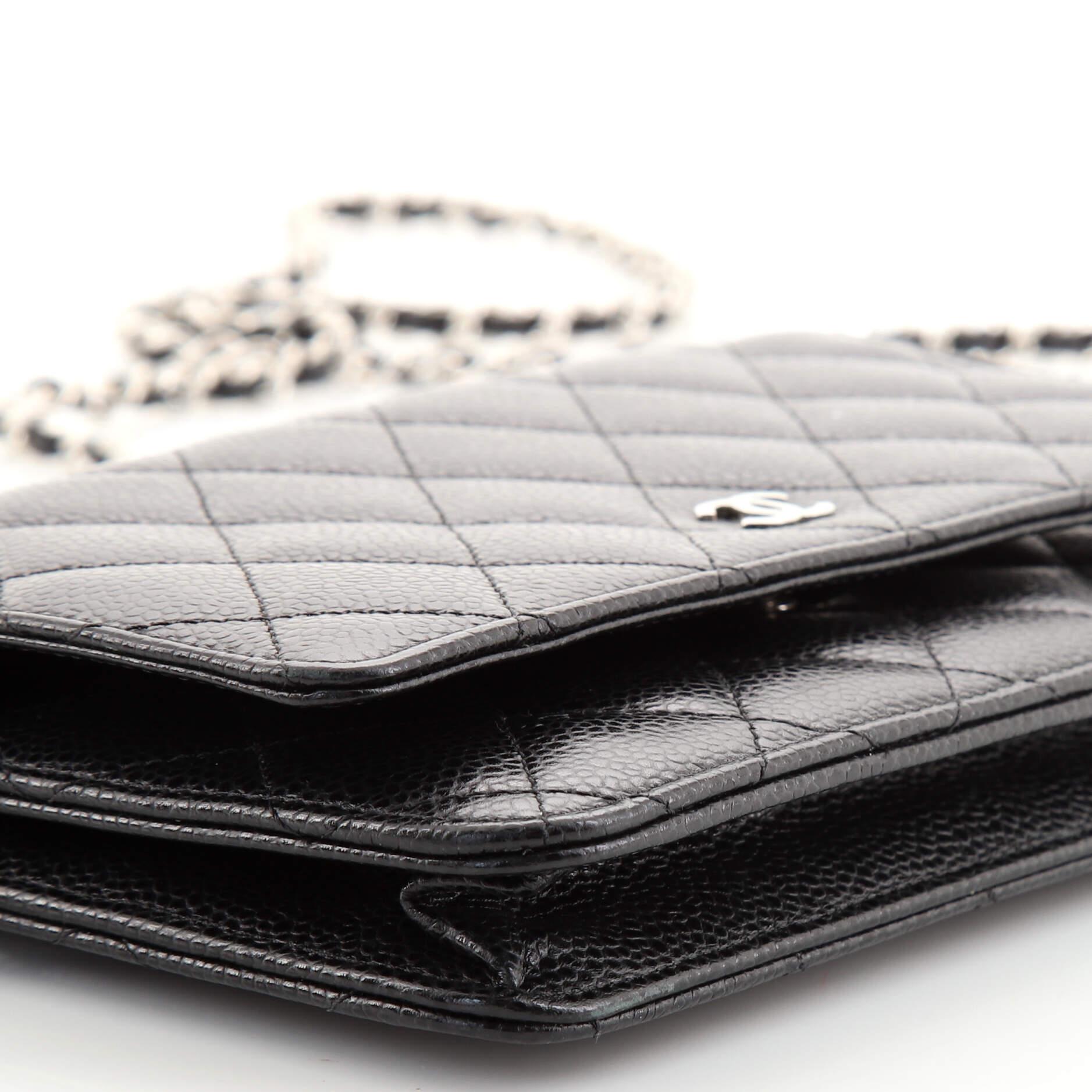Chanel Wallet on Chain Quilted Caviar 2