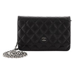 Chanel Wallet on Chain Quilted Caviar