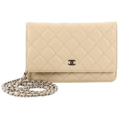 Chanel Wallet on Chain Quilted Caviar