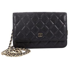 Chanel Wallet on Chain Quilted Caviar