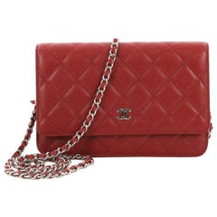 Chanel Wallet on Chain Quilted Caviar