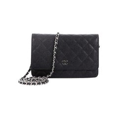 Chanel Wallet on Chain Quilted Caviar
