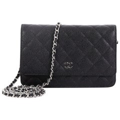 Chanel Wallet on Chain Quilted Caviar