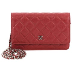 Chanel Wallet on Chain Quilted Caviar