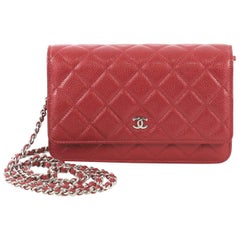 Chanel Wallet on Chain Quilted Caviar