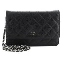 Chanel  Wallet on Chain Quilted Caviar