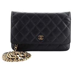 Chanel Wallet on Chain Quilted Caviar