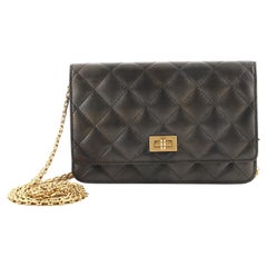  Chanel Wallet on Chain Quilted Iridescent Calfskin