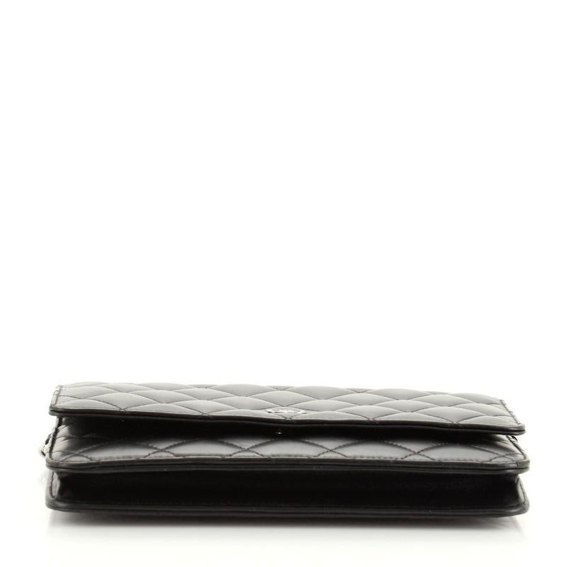 Women's or Men's Chanel Wallet on Chain Quilted Lambskin