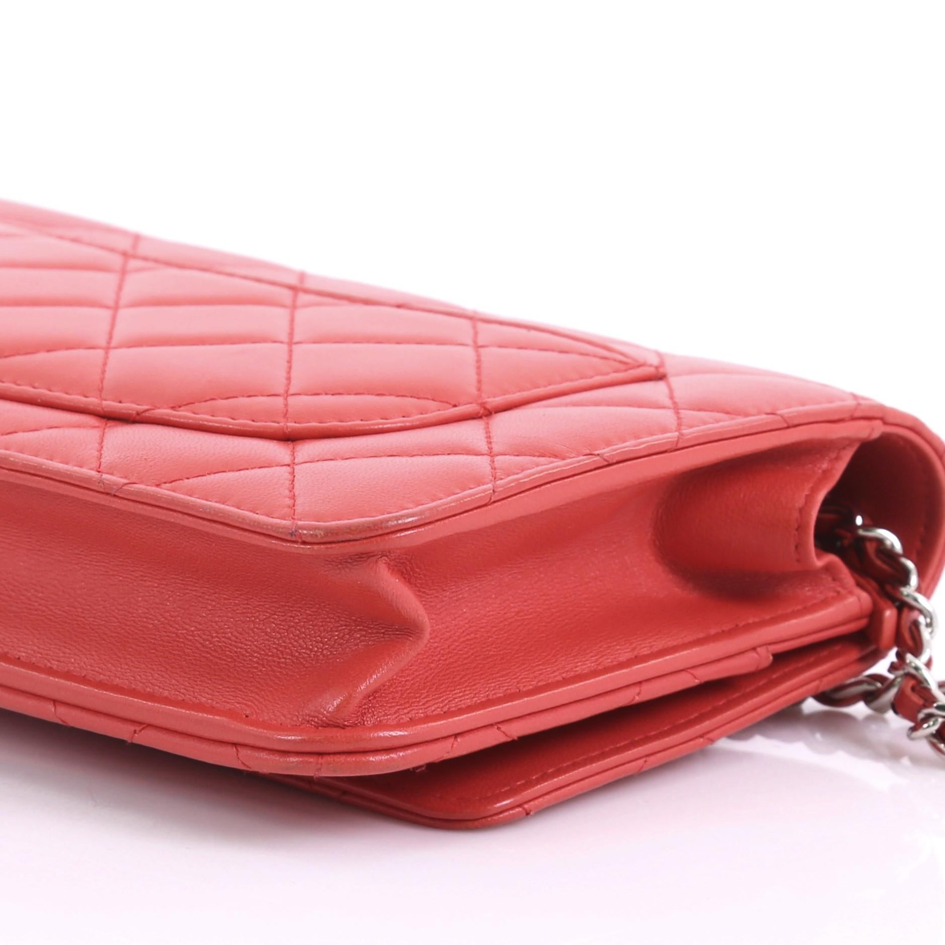 Chanel Wallet on Chain Quilted Lambskin 3