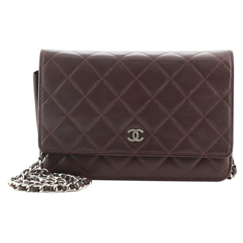 Chanel Wallet on Chain Quilted Lambskin