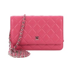 Chanel Wallet on Chain Quilted Lambskin