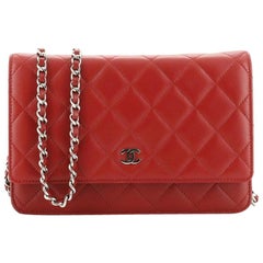 Chanel Wallet On Chain Quilted Lambskin