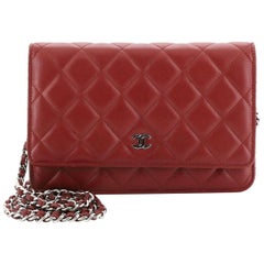 Chanel Wallet On Chain Quilted Lambskin
