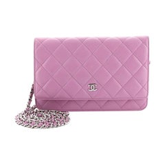 Chanel Wallet On Chain Quilted Lambskin