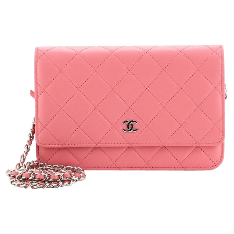 Chanel Wallet on Chain Quilted Lambskin