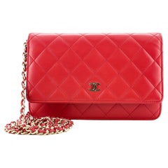 Chanel Wallet on Chain Quilted Lambskin