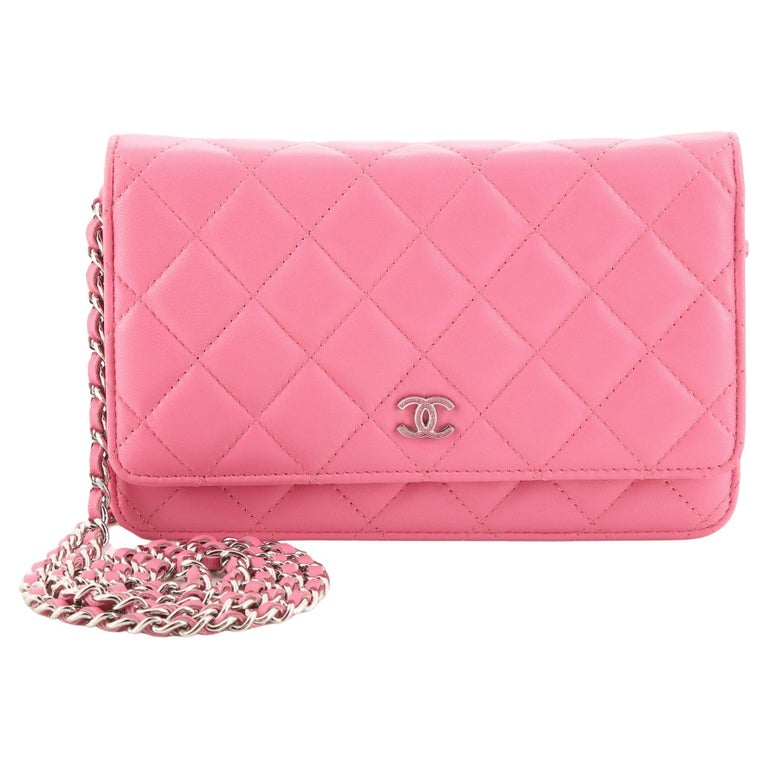 Chanel Wallet on Chain Quilted Lambskin at 1stDibs