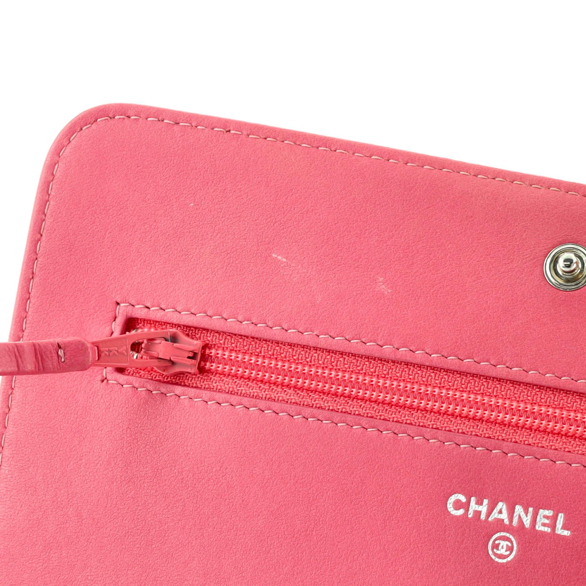 Chanel Wallet on Chain Quilted Ombre Lambskin 5