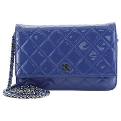 Chanel Wallet on Chain Quilted Patent