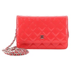 Chanel Wallet on Chain Quilted Patent