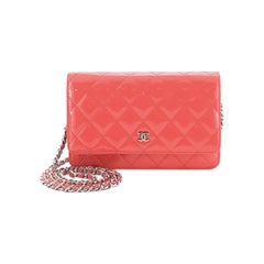 Chanel Wallet On Chain Quilted Patent