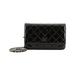 Chanel  Wallet on Chain Quilted Patent