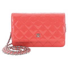 Chanel Wallet on Chain Quilted Patent