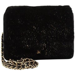Chanel Wallet on Chain Rabbit Fur