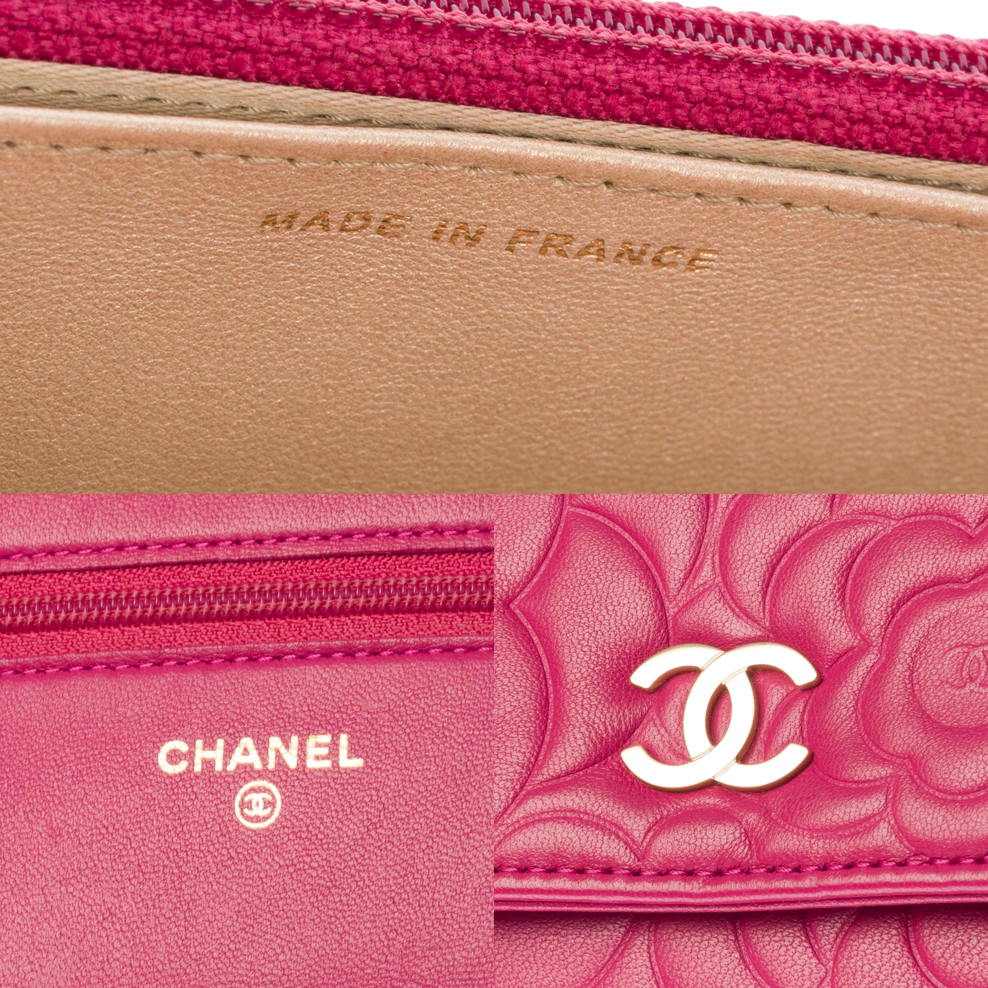 wallet on chain chanel pink