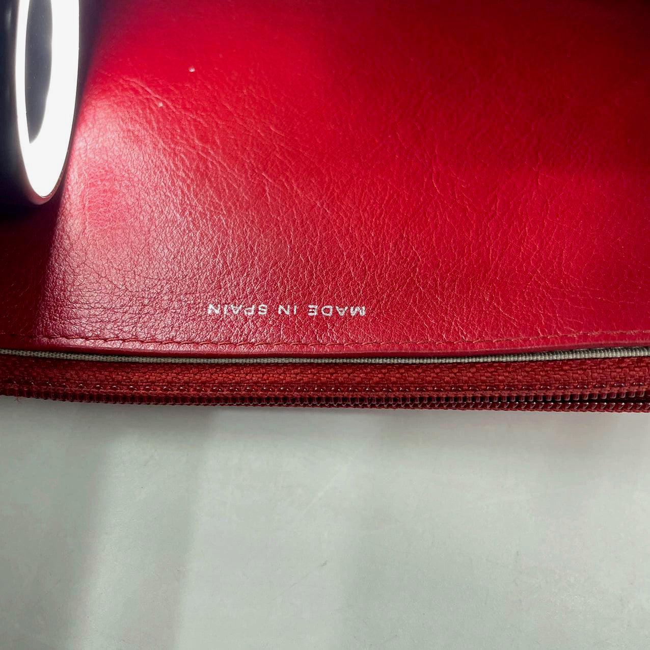 Chanel Wallet on Chain WOC Double CC Red Caviar Leather For Sale 14