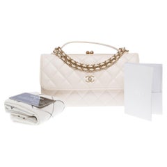 Portafoglio Chanel con catena (WOC)  maniglia