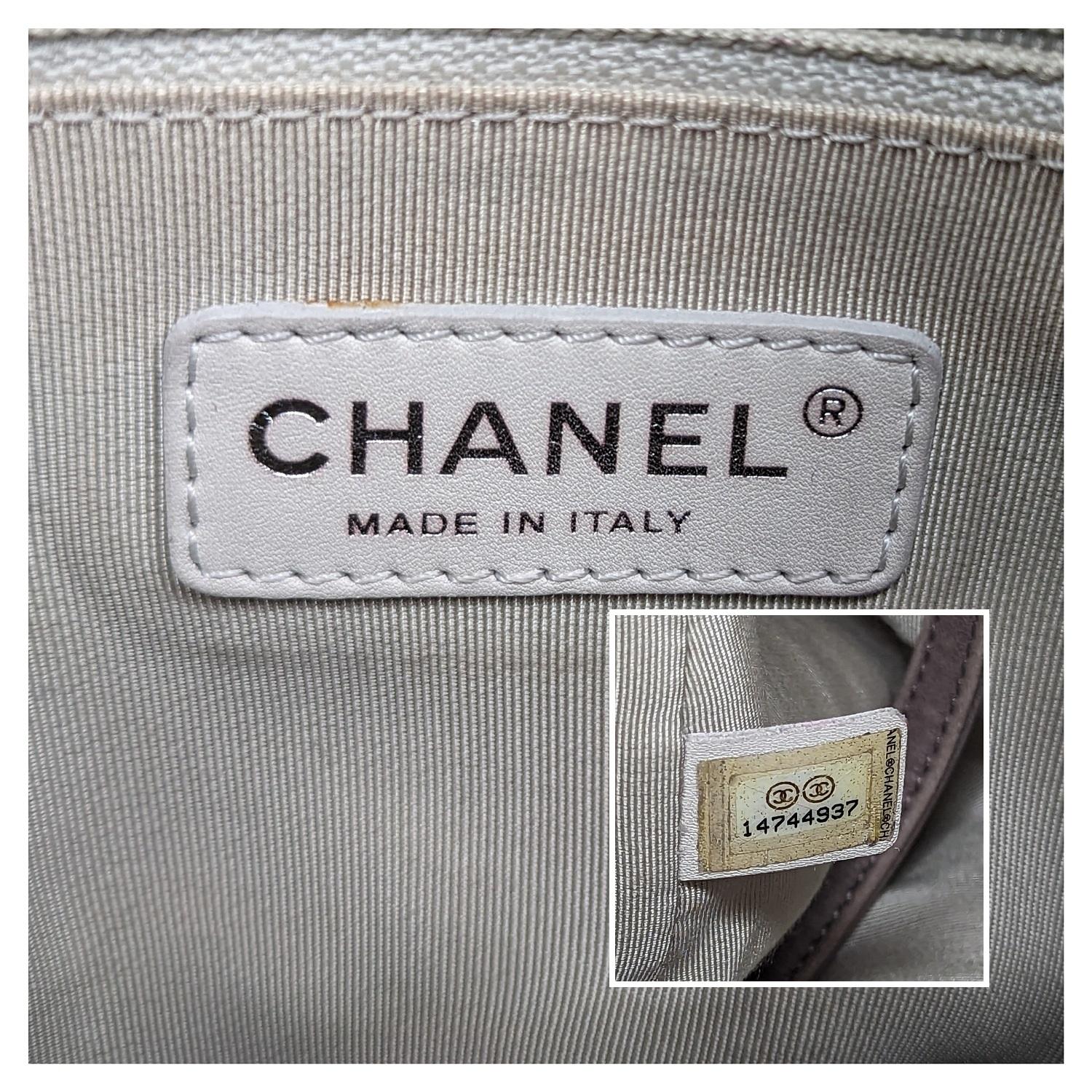 Chanel Washed Lambskin Chain Around Hobo Taupe 3