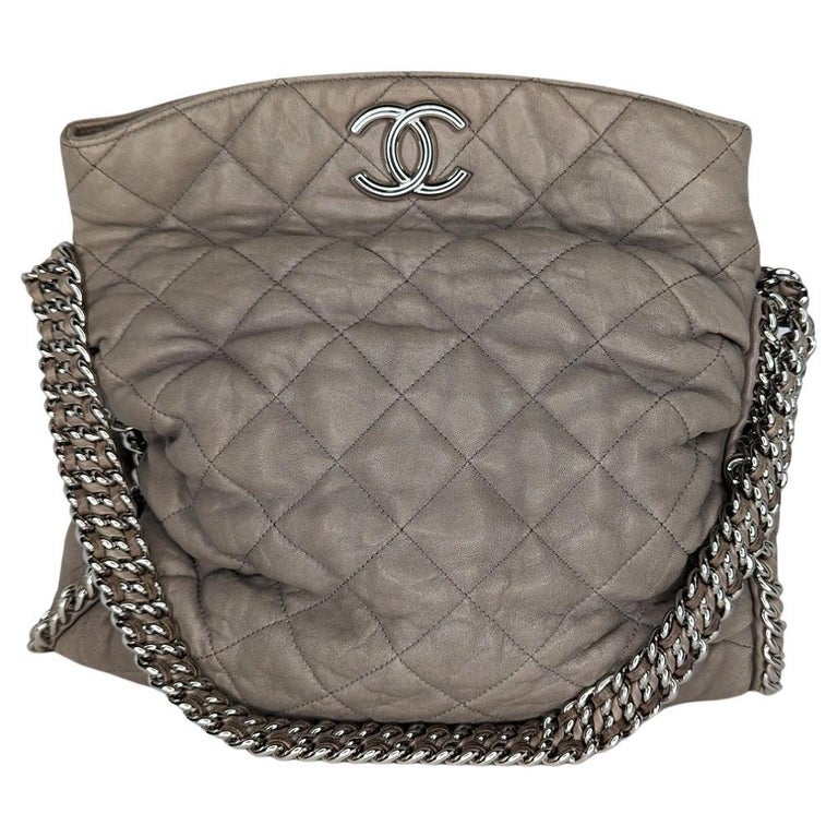 Chanel Foldable - 102 For Sale on 1stDibs  chanel foldable shopping bag,  chanel foldable tote bag with chain, chanel foldable bag
