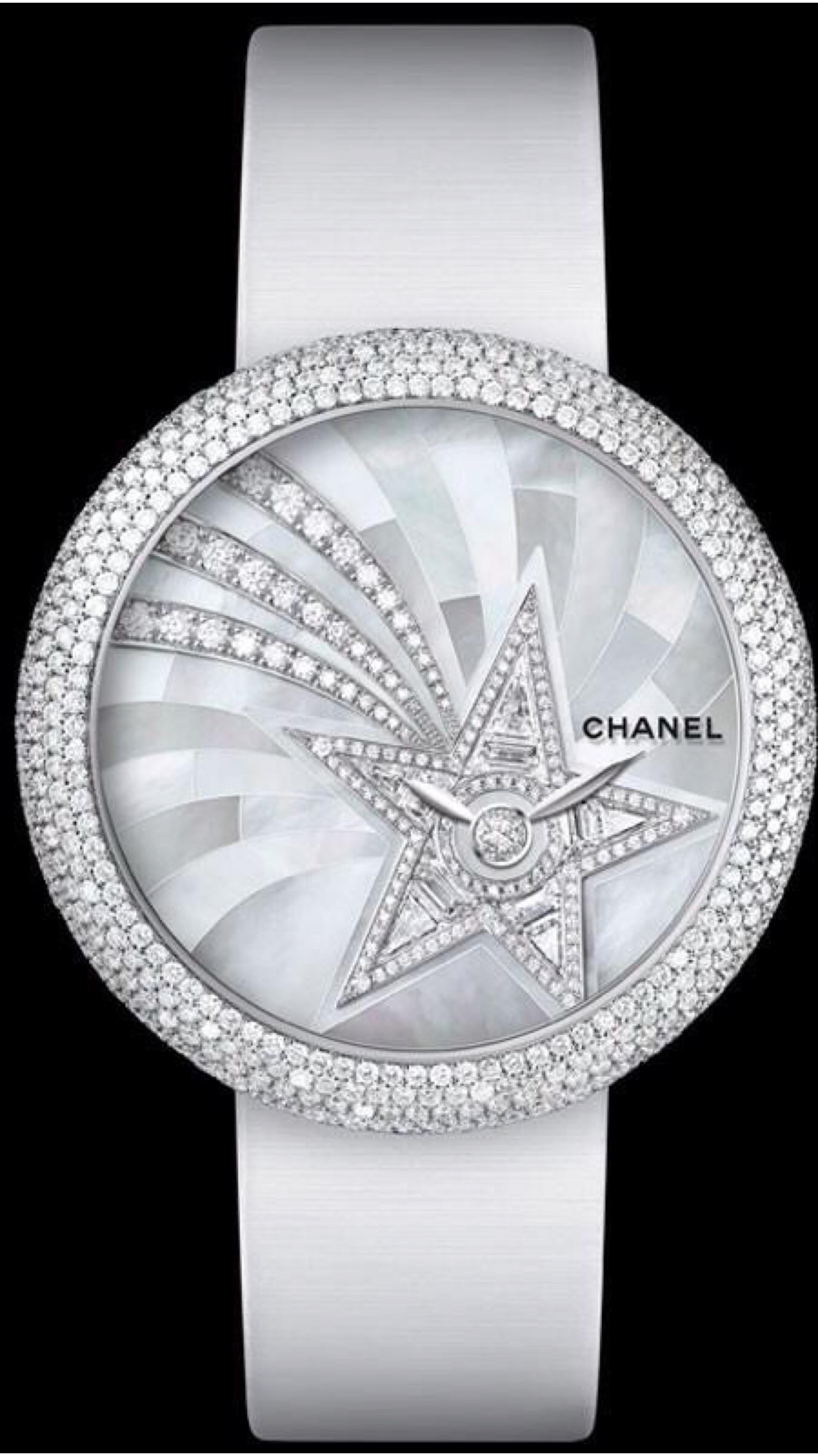 Chanel Watch Mademoiselle Prive Quartz In New Condition For Sale In West Palm Beach, FL