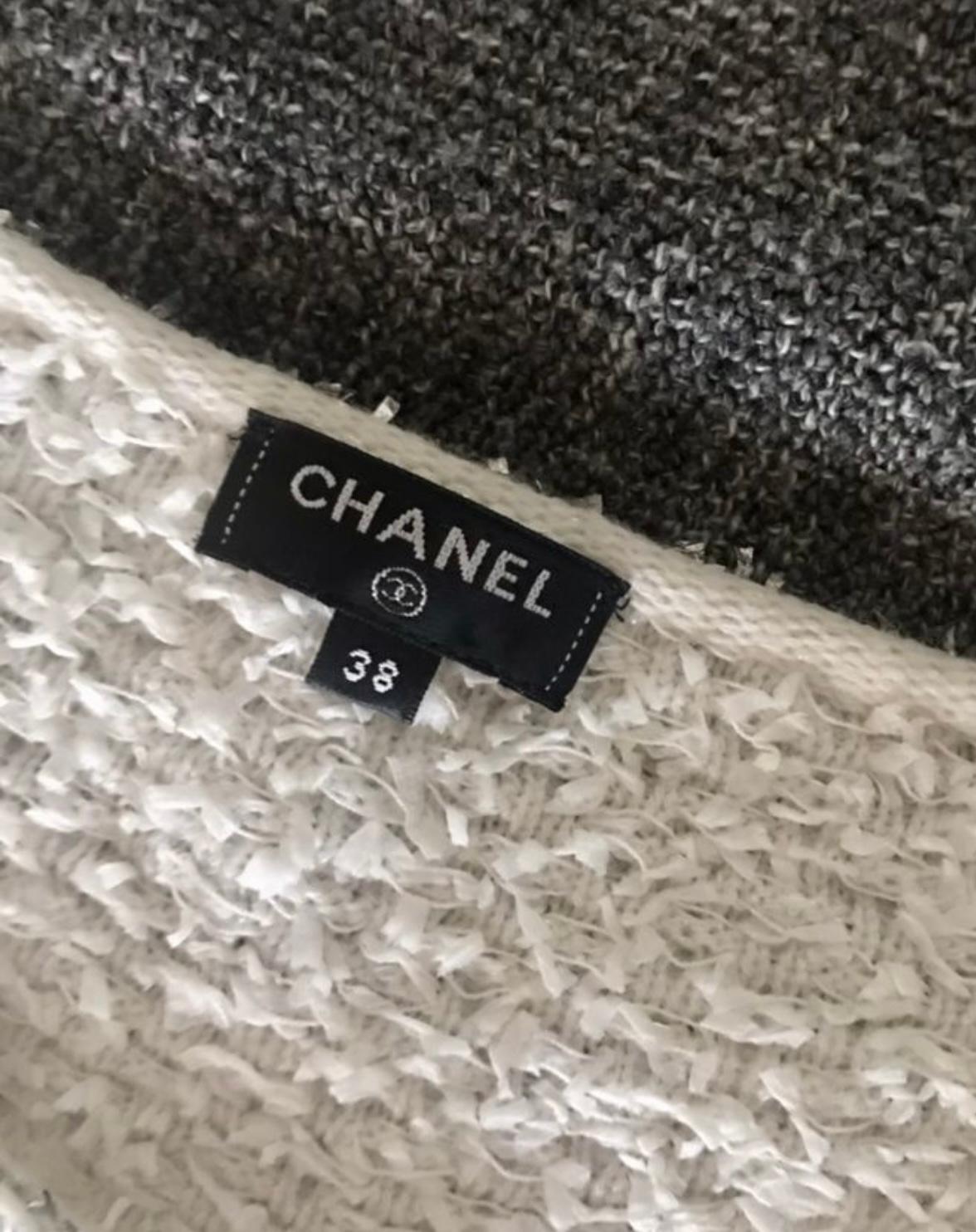 Chanel Waterfall Collection Lesage Tweed Dress 4