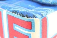 Chanel Wave Surf Large Classic Flap SHW Blue White Red 1C0130