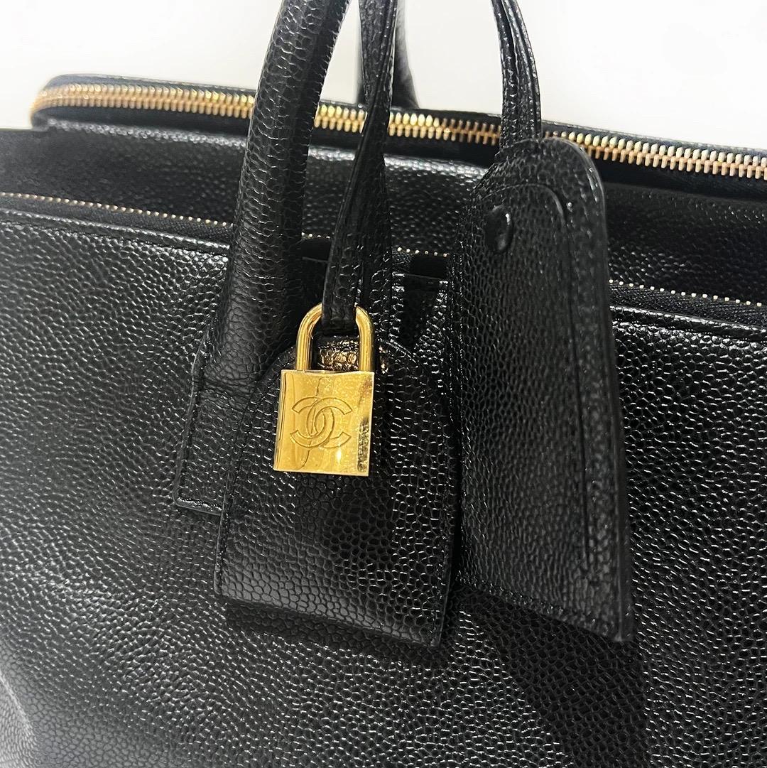 Women's or Men's Chanel Weekender Handbag For Sale