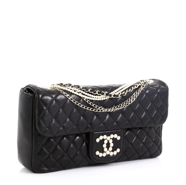 Chanel Black Quilted Lambskin Leather Westminster Bag with Gold, Lot  #58367