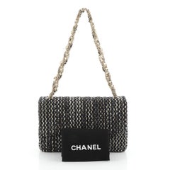 Chanel Westminster Tangled Pearl Kette Klappe Tasche Tweed Medium