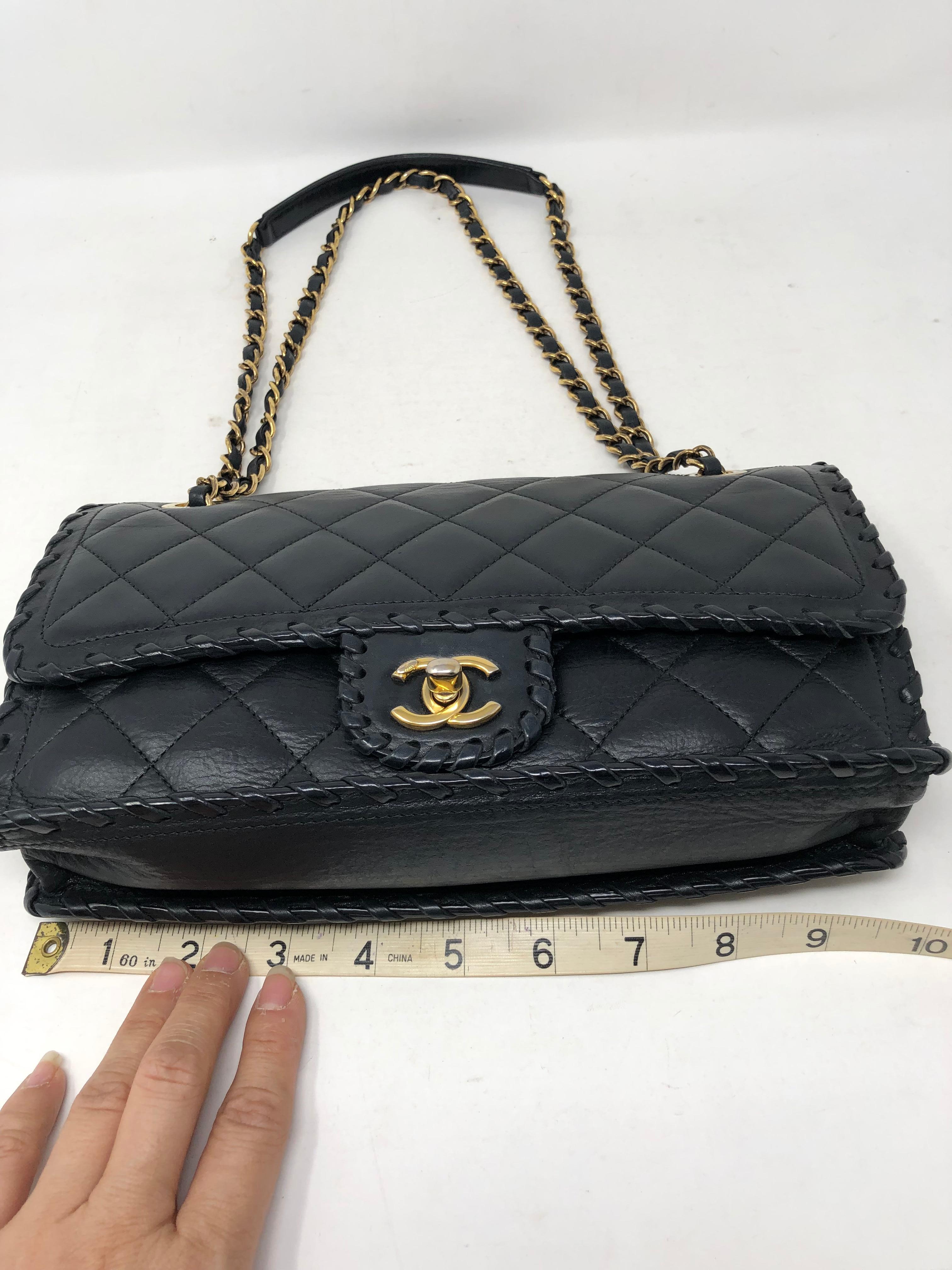 Chanel Whipstitch Classic Flap Bag 2